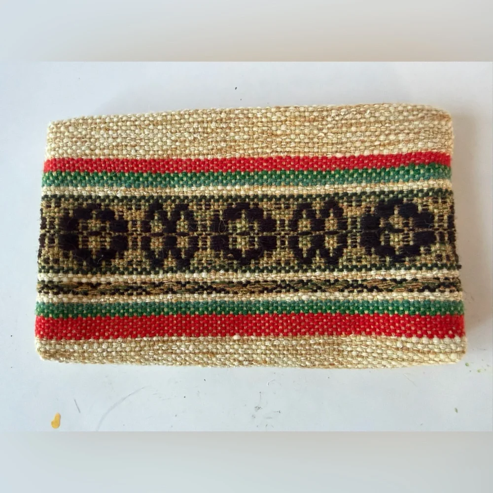 Japan Handwoven‎ Multicolor Clutch